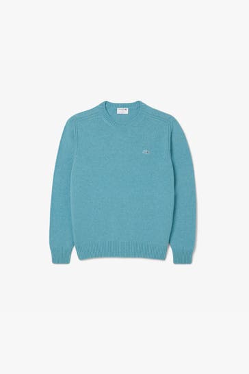 LACOSTE Strickpullover meergrün