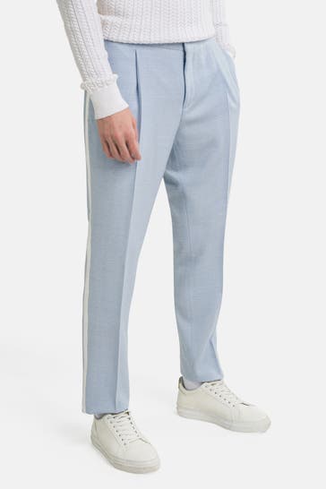 HUGO Stoffhose hellblau