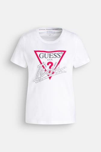 GUESS T-Shirt weiß