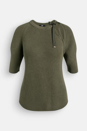 RIANI Strickshirt oliv
