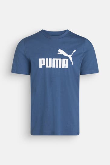 PUMA T-Shirt azurblau
