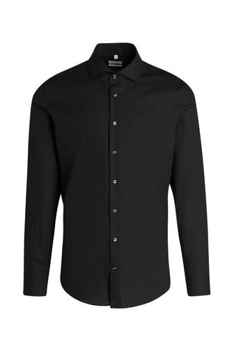 SEIDENSTICKER Business-Hemd schwarz