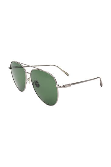 FERRAGAMO Silver sunglasses