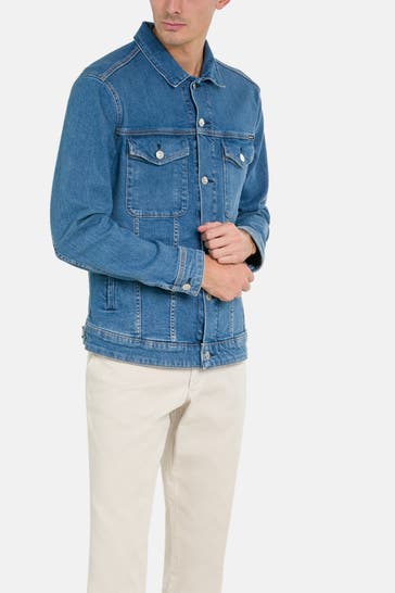 REPLAY Jeansjacke blau