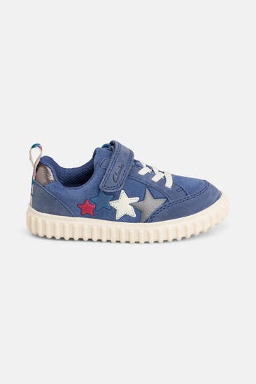 CLARKS Sneaker 'Flash Edge' azurblau