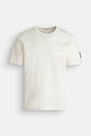 CALVIN KLEIN T-Shirt ecru
