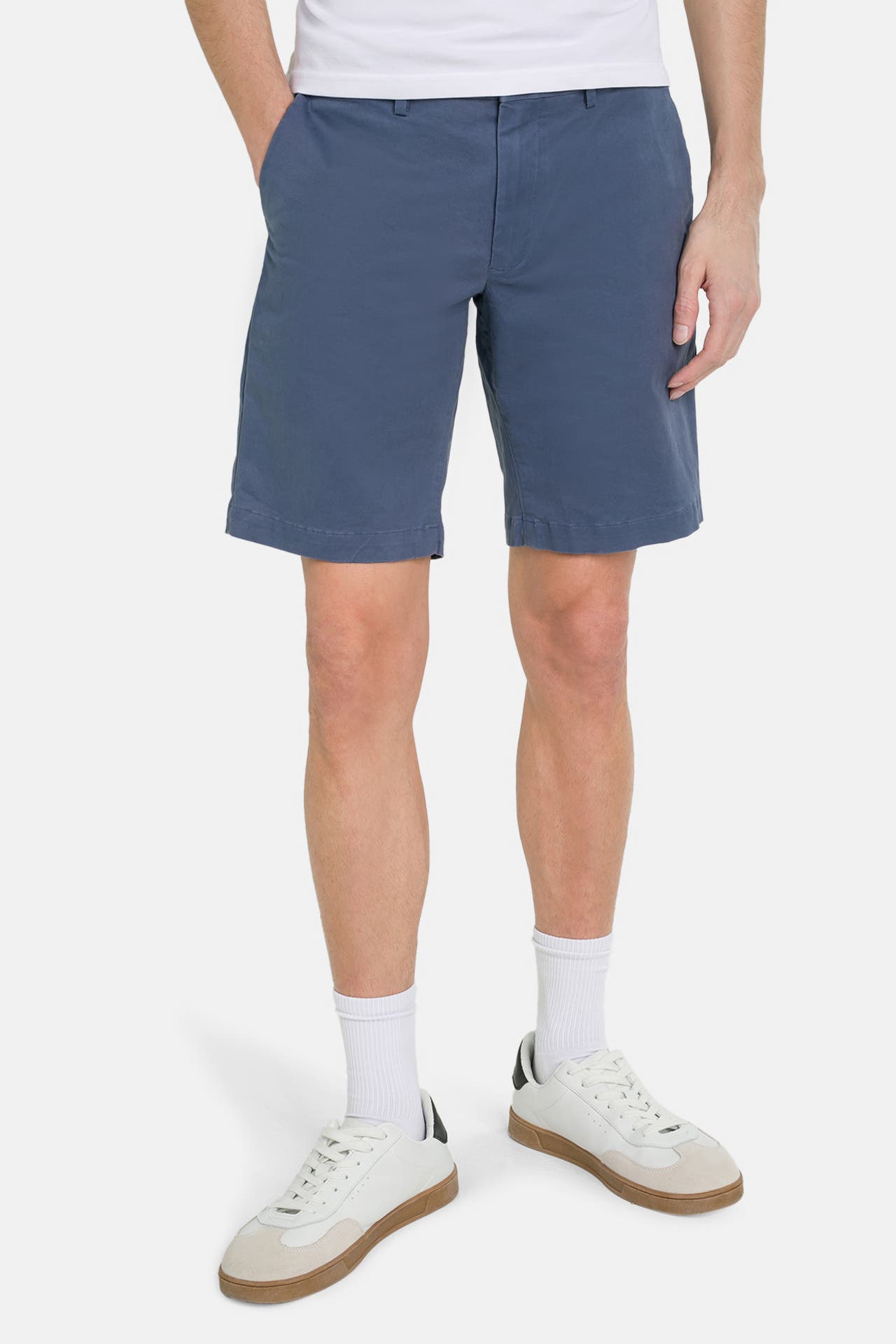 TOMMY HILFIGER Chino-Shorts 'Brooklyn' graublau, Bild 1