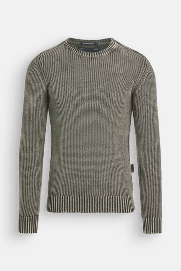 REPLAY Strickpullover oliv