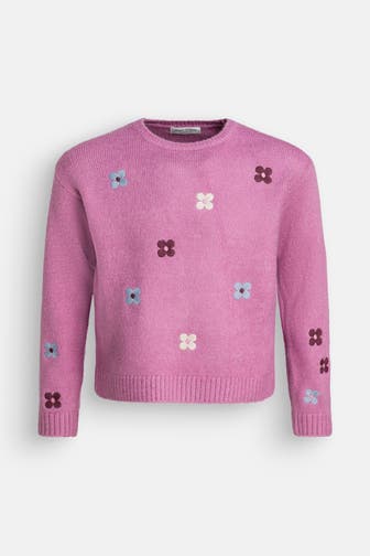 MARC O'POLO Strickpullover dunkelrosa