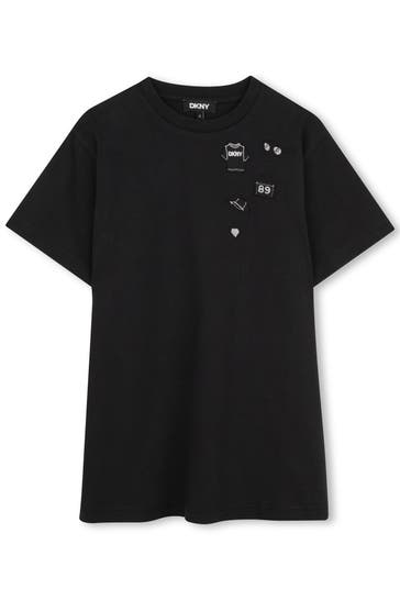 DKNY Casual-Kleid schwarz