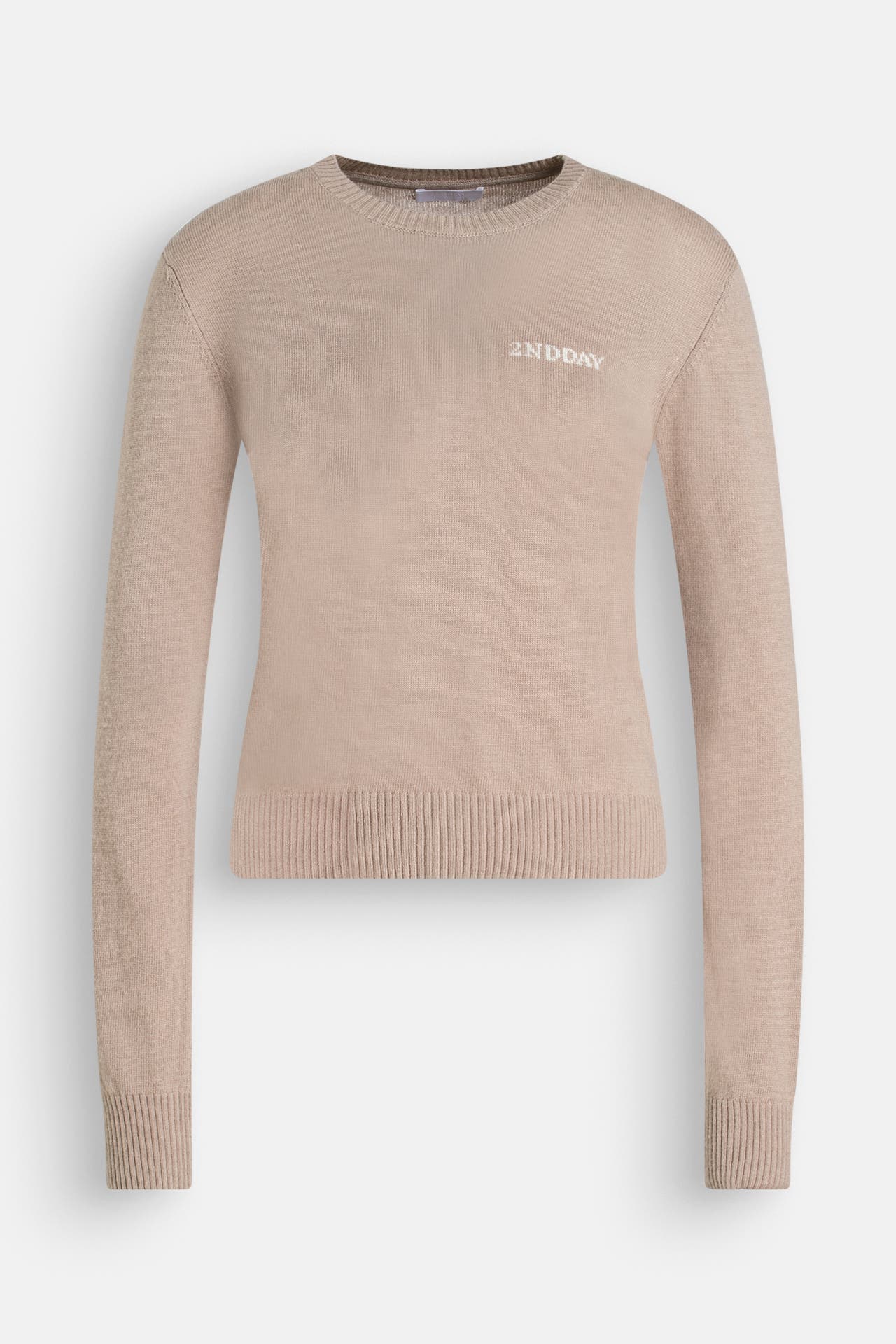 2NDDAY Strickpullover beige, Bild 1