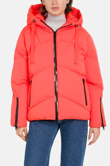 NO. 1 COMO Steppjacke 'Lou' orangerot