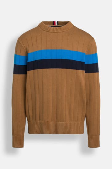 TOMMY HILFIGER Strickpullover mehrfarbig