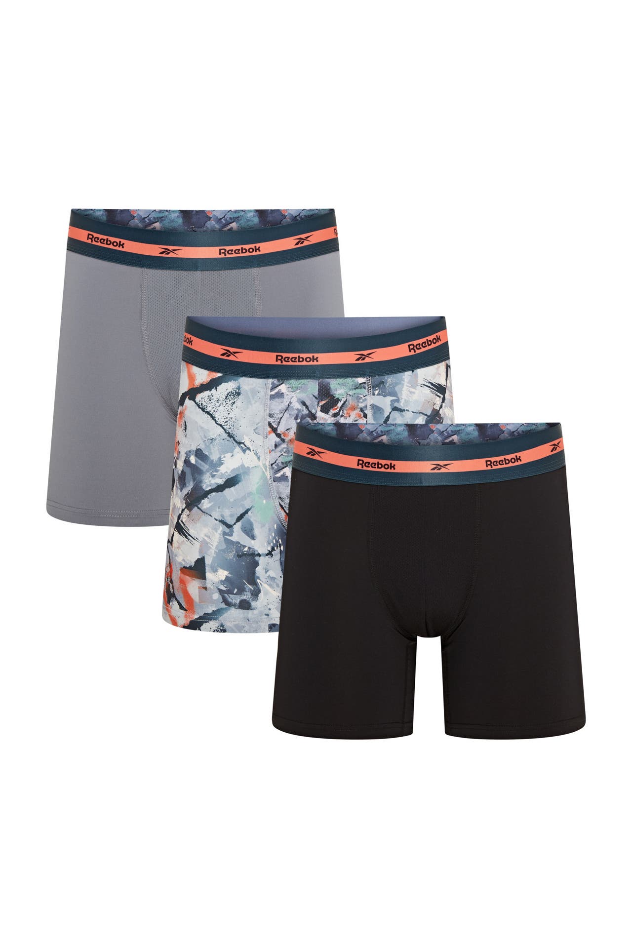 REEBOK 3er-Pack Boxer Trunks 'Luther' mehrfarbig, Bild 1