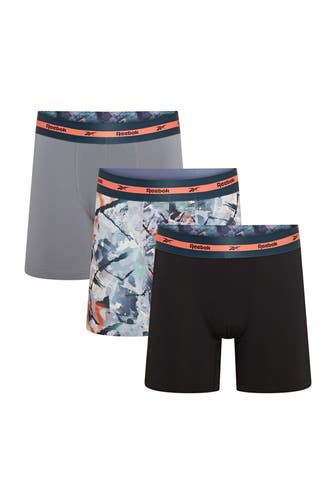 REEBOK 3er-Pack Boxer Trunks 'Luther' mehrfarbig