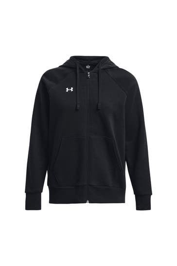 UNDER ARMOUR Sweatjacke 'Rival Fleece' schwarzblau