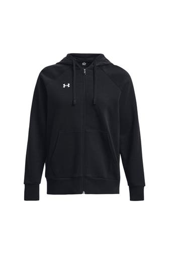 UNDER ARMOUR Sweatjacke 'Rival Fleece' schwarzblau