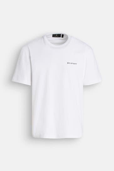BELSTAFF T-Shirt 'Border' weiß