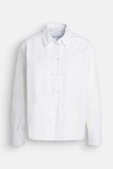 SAMSØE & SAMSØE Casual-Bluse 'Salasa' weiß