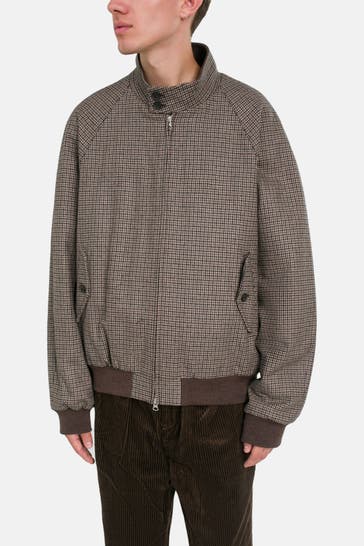 GANT Wollmix-Blouson 'Harrington' gemustert