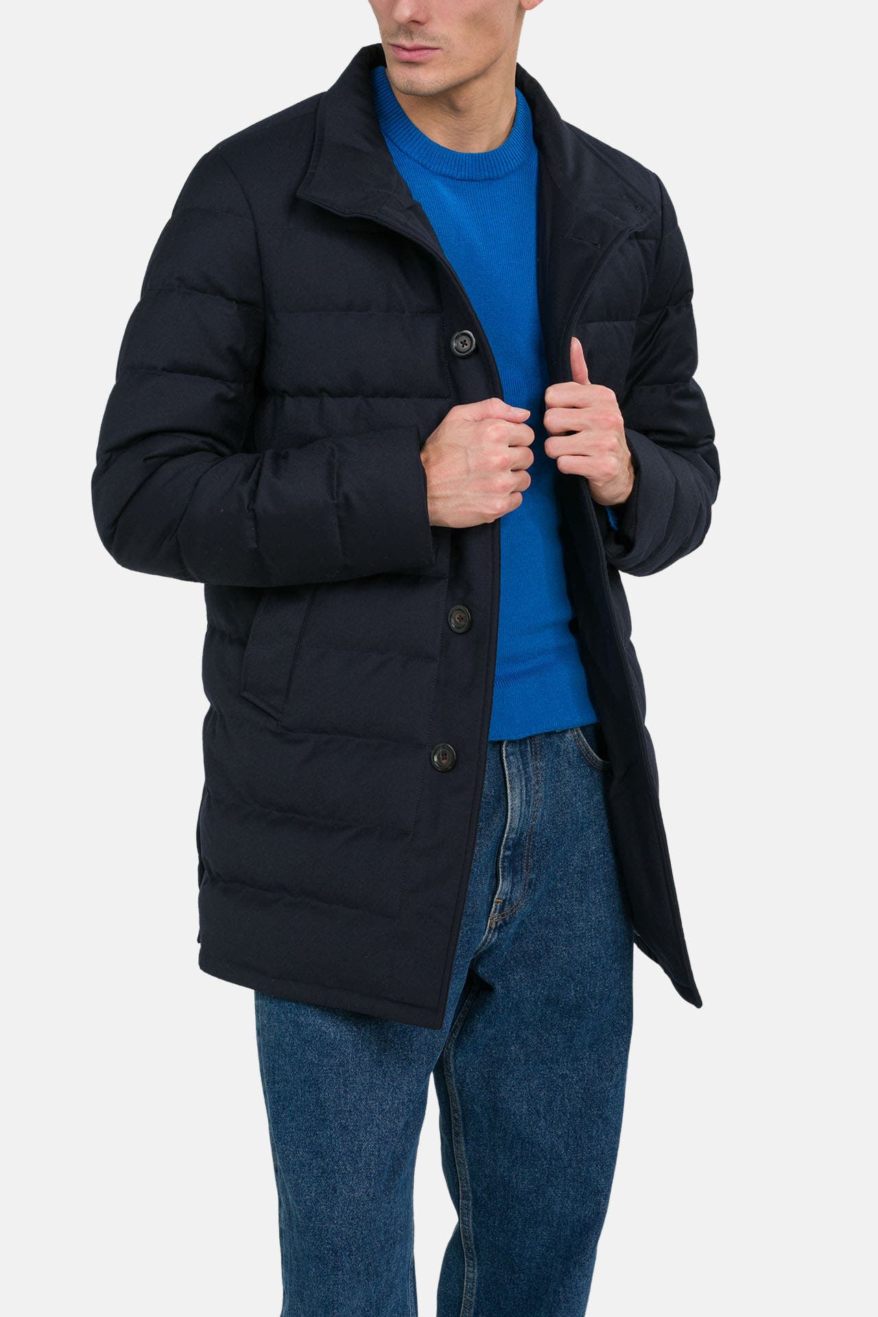 MABRUN Wollmantel 'Russel' dunkelblau, Bild 1