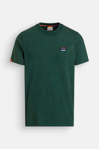 SUPERDRY T-Shirt tannengrün