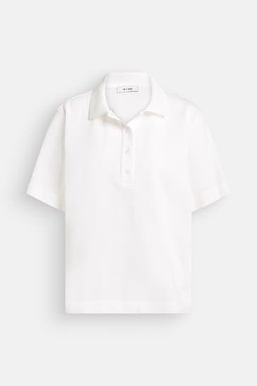 IVY OAK Polo-Shirt weiß