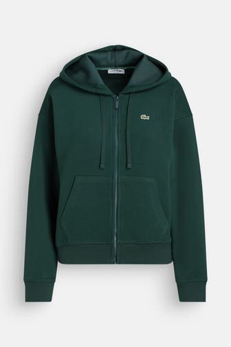 LACOSTE Sweatjacke dunkelgrün