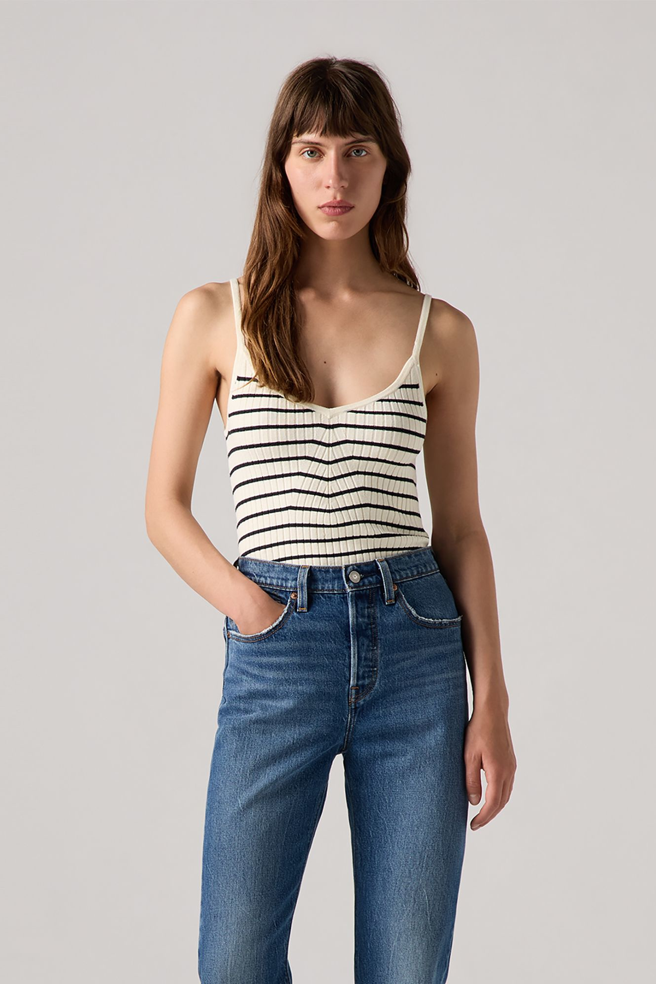 LEVI'S® Stricktop 'Freja' gestreift, Bild 1