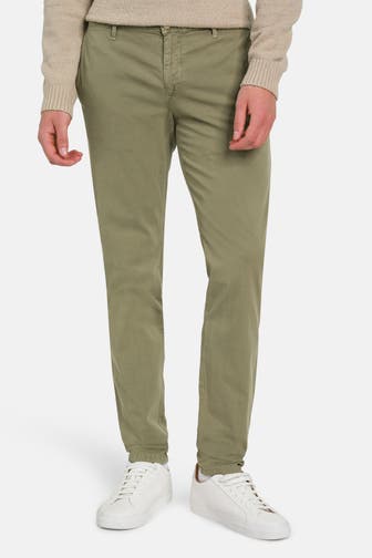 ALBERTO Stoffhose 'Rob' graugrün