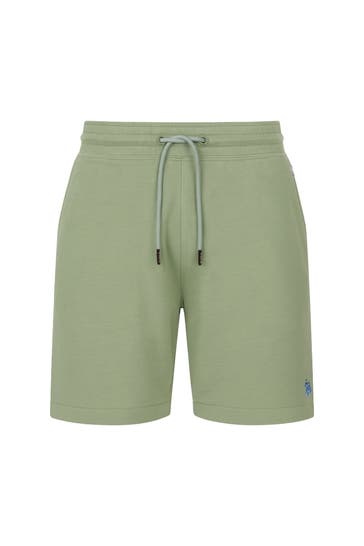 U.S. POLO ASSN. Sweatshorts schilfgrün