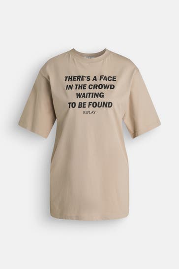 REPLAY T-Shirt beige