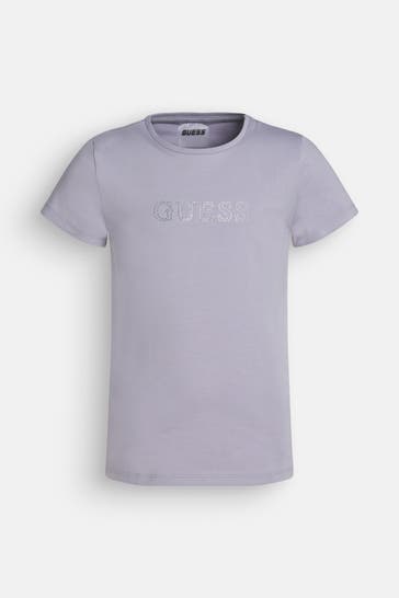 GUESS T-Shirt flieder