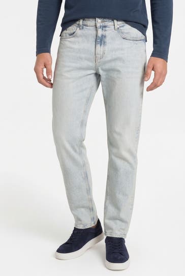 TOMMY HILFIGER Jeans straight hellblau