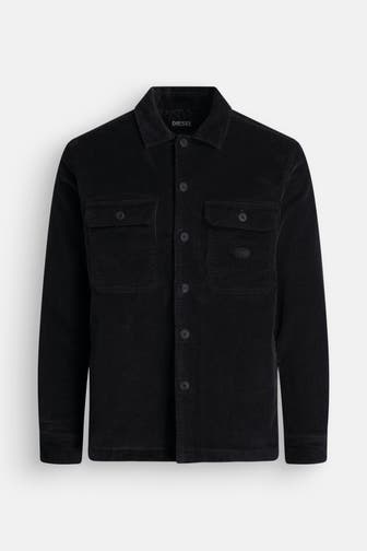 DIESEL Cordjacke 'Hirt' schwarz