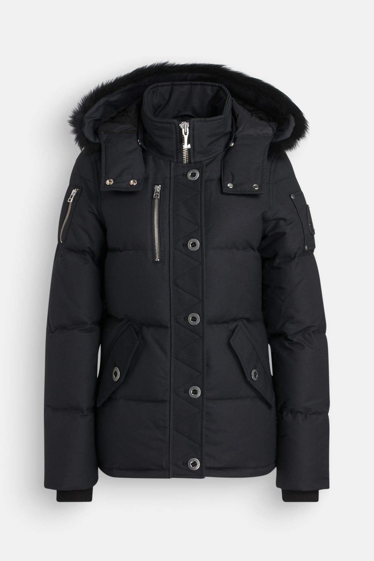 MOOSE KNUCKLES Daunenjacke '3Q LDS' schwarz, Bild 1
