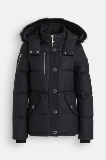 MOOSE KNUCKLES Daunenjacke '3Q LDS' schwarz