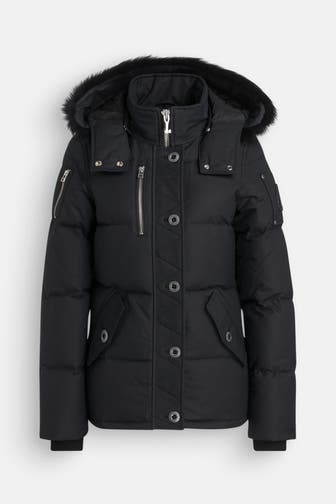 MOOSE KNUCKLES Daunenjacke '3Q LDS' schwarz