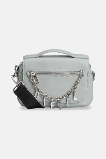 DIESEL Handtasche 'Logos' jade