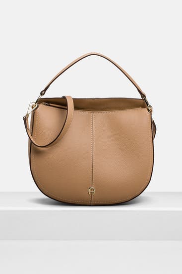 AIGNER - Handtasche 'Savannah' hellbraun