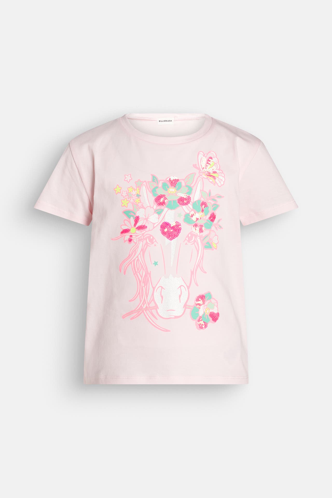 BILLIEBLUSH T-Shirt puderrosa gemustert, Bild 1