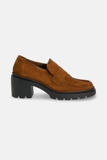 HÖGL Leder-Loafer cognac