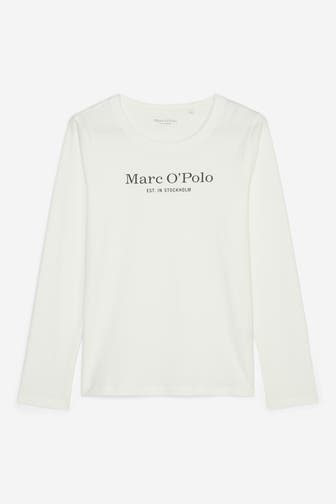 MARC O'POLO Longsleeve weiß