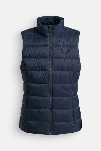 PEPE JEANS Steppweste 'Vivian Vest' dunkelblau