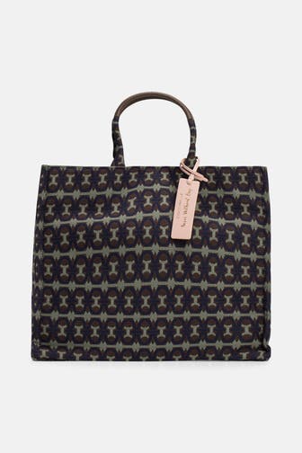 COCCINELLE Shopper gemustert