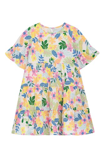 DANAMADE Kleid 'Yade' floral gemustert