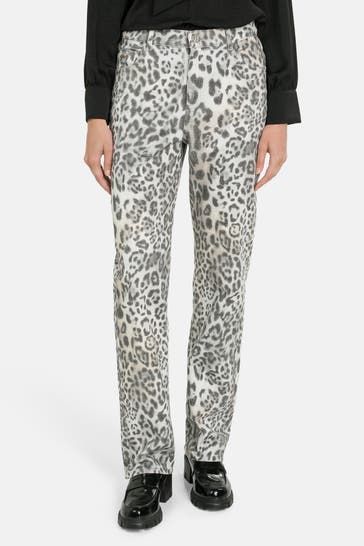 RIANI Jeans grau straight
