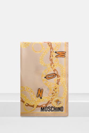 MOSCHINO Seidentuch mehrfarbig