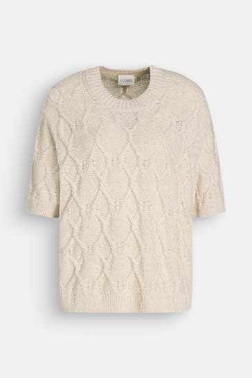 CLOSED Strickshirt beige