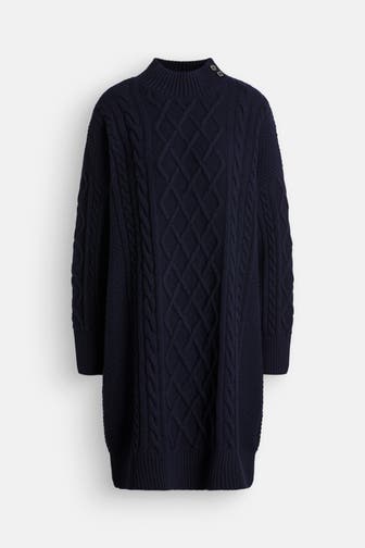 BARBOUR Strickkleid 'Clarence' navy